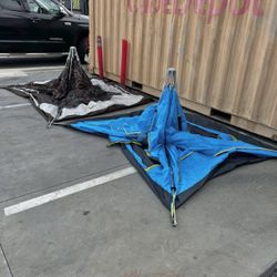 New In Box $40 Each 3 Person Instant Popup Camping Tent Camo Or Blue 