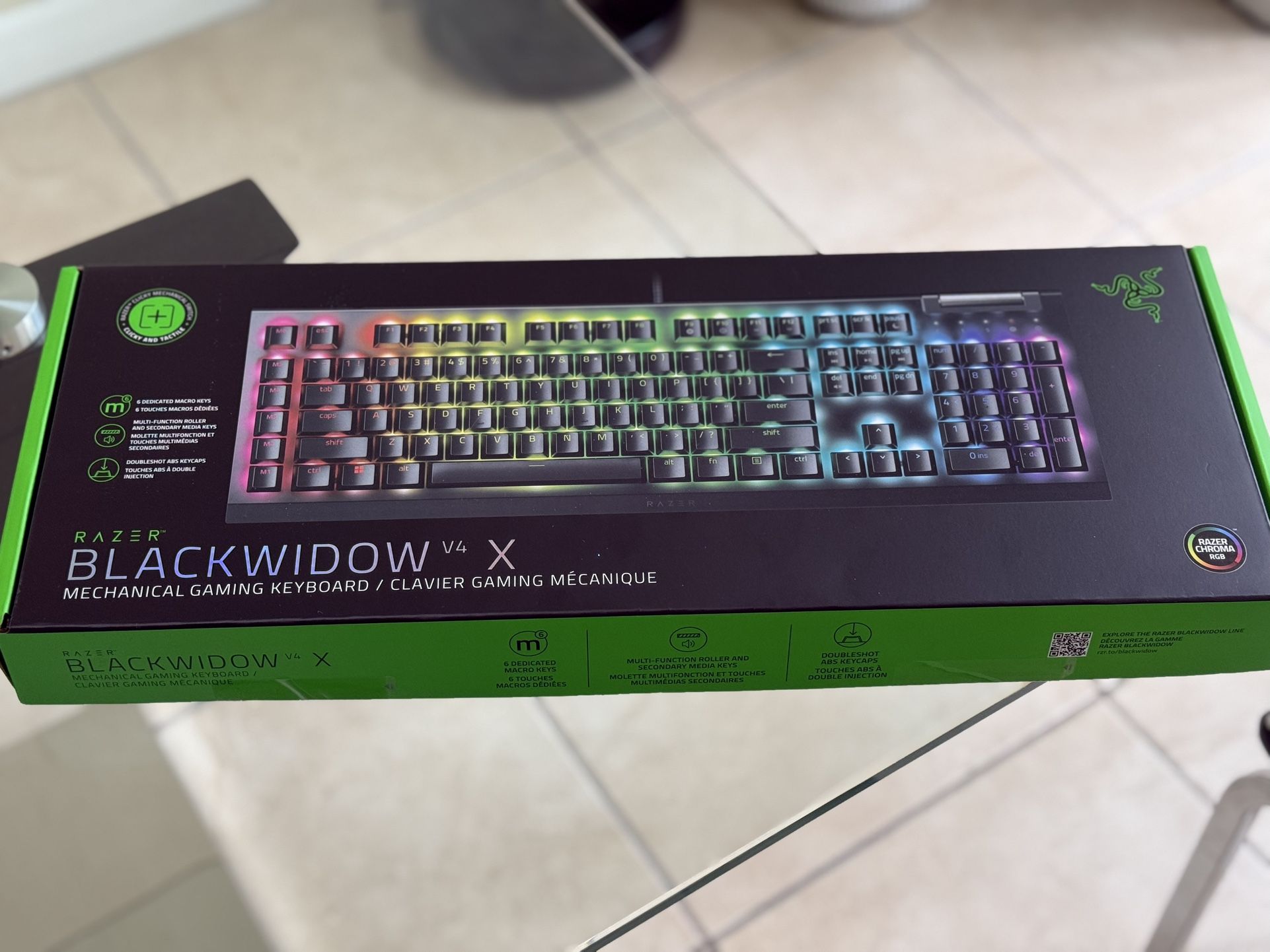 Razer BlackWidow V4 X Mechanical Gaming Keyboard
