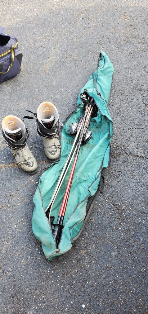 Ski and Ski Boots