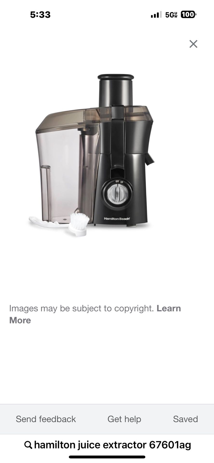 Juice Extractor New