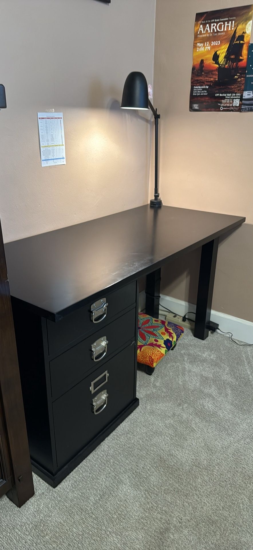 Pottery Barn Wooden Desk 