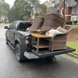 OUTDOOR PATIO SET/FURNITURE PICKUP DELIVERY 🛻🚚