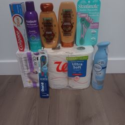 Whole Blens ,olay,oralb,colgate Total
