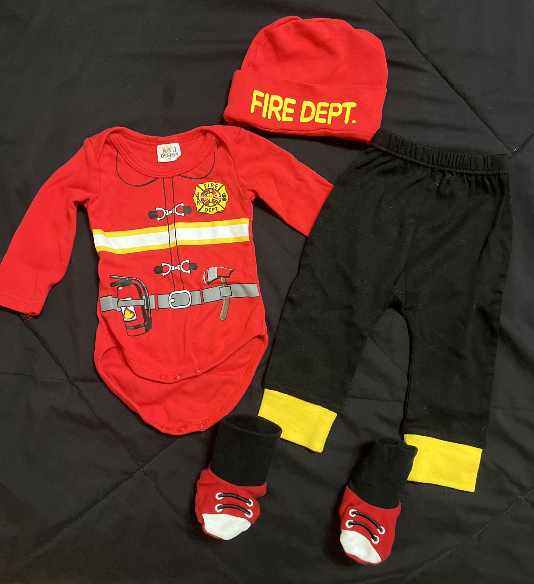 Firefighter Baby Set