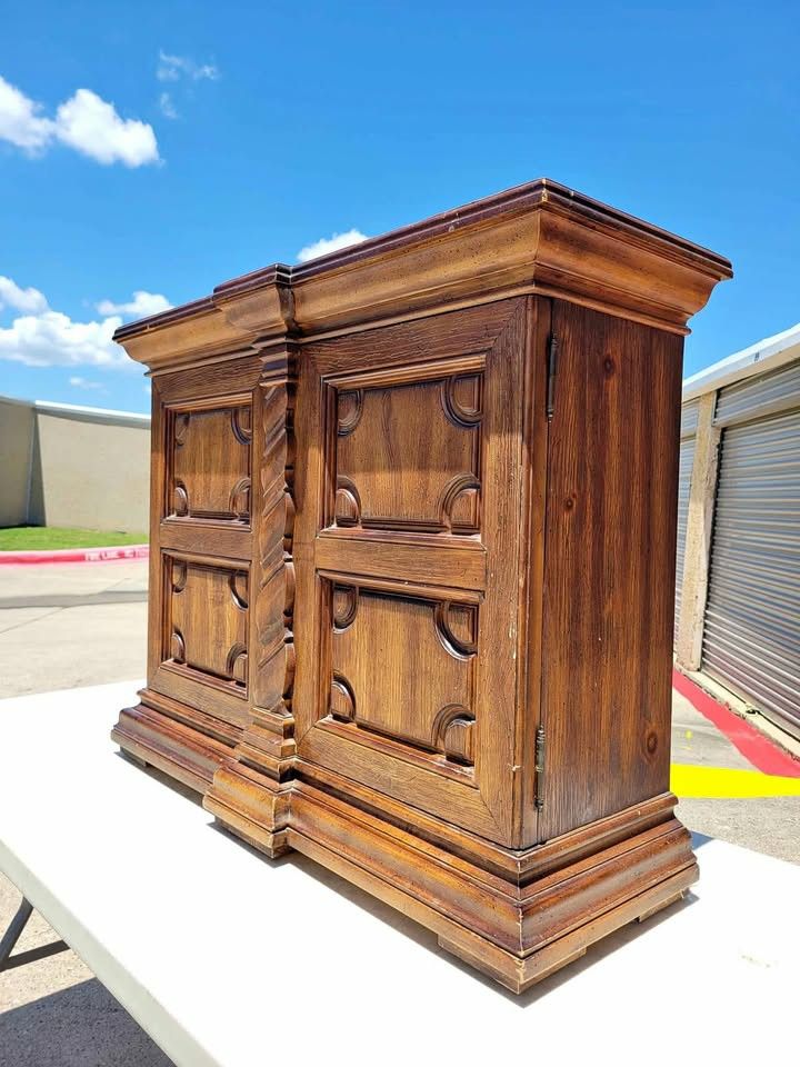 3FT Drexel Wood Sofa Table Home Office Storage Cabinet