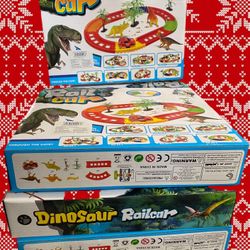 Dinosaur Rail Car Set
