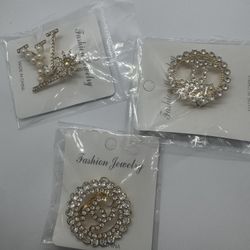Brooch Set 3 Pcs 8$
