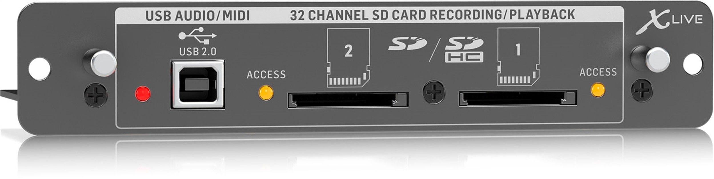 Behringer X-LIVE, X32 Expansion Card for 32-Channel Live Recording/Playback
