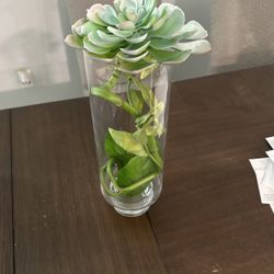 Adorno De Flor En Cristal