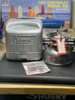 Coleman Dual Fuel 533 Single Burner Camp Stove