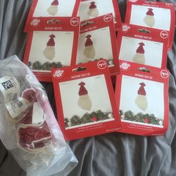 9 Macrame Holiday Gnome Craft Kits