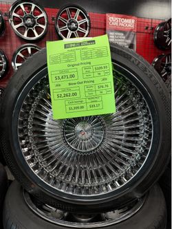 CAVALLO chrome wheels & tires