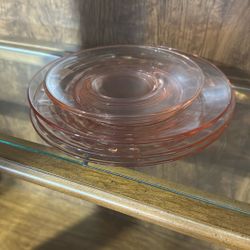 Pick Glass Depression Plates 