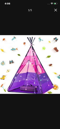 Teepee Kids Play Tent Playhouse