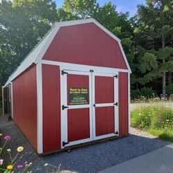 🏡 Gorgeous Shed Gal 10x16 Lofted Barn
