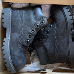 Toddler Sz8 Black Timberland 