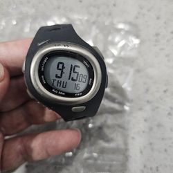 Nike Triax C5 Digital Lcd Fitness Watch SM0015 Alarm Chrono & Heart-Gray

