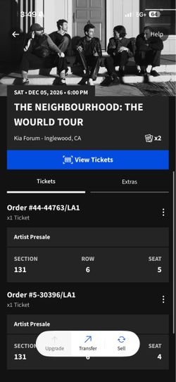 THE NEIGHBOURHOOD: THE WOURLD TOUR