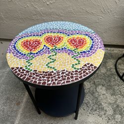 Custom Mosaic Accent Table
