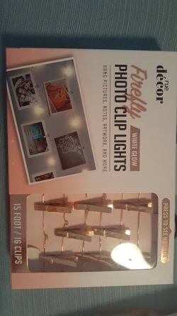 2 boxes Firefly photo clip lights new in box