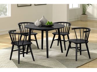 Yate Black Dining Table