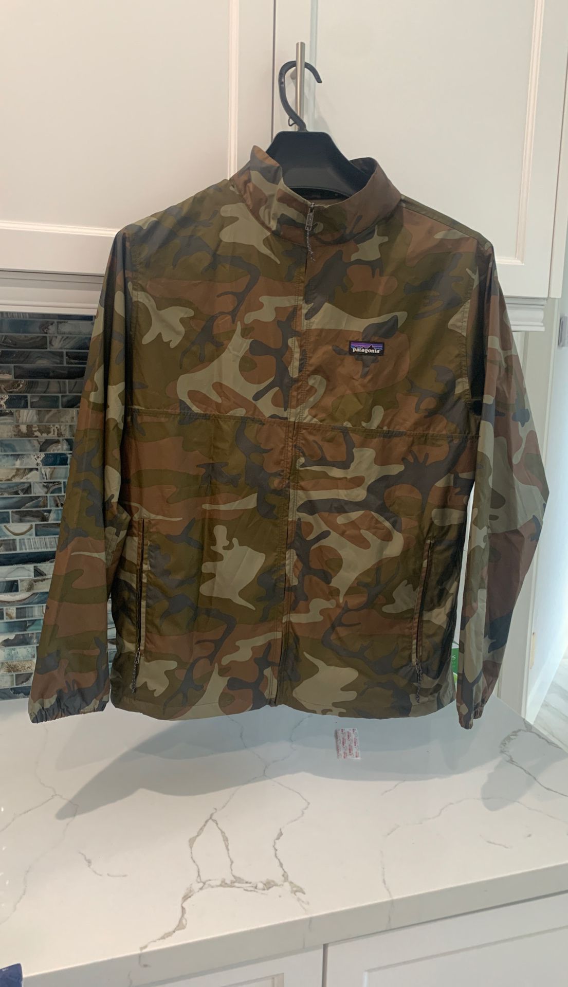 Patagonia camo light and variable jacket. Not available retail