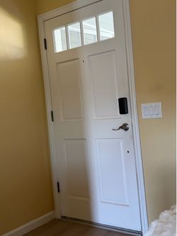 Front entry door