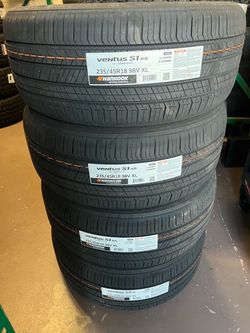 235/45/18 new hankook tires Tesla tires with foam EV TO 235/45r18 Llantas Nuevas para Tesla con esponja