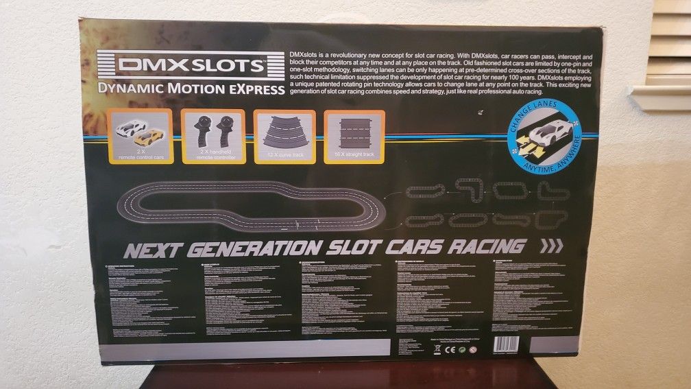 Dmx race track sales