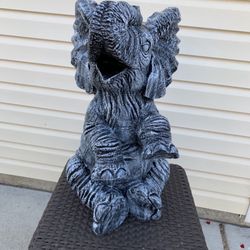 Large, Happy Elephant Statue