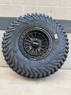 On sale. Metal FX  Beadlock wheels 15x7 4x137 4x156 5x4.5 6x139.7  & 32x10-15 OBOR Rocscraper TIRES for SXS UTV 4 5 6 lug  (We Finance)