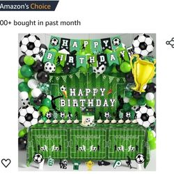 Soccer Party Decoration 