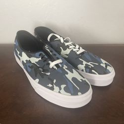 New Mens Blue Camo Converse Shoes 13