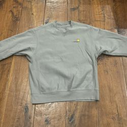 Carhartt WIP Grey Script Sweatshirt