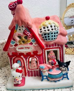 Hello kitty bakery candle light