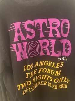 Travis Scott Astro World LA Long Sleeve Large