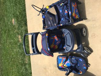 Winnie the Pooh Stroller & Crib Set