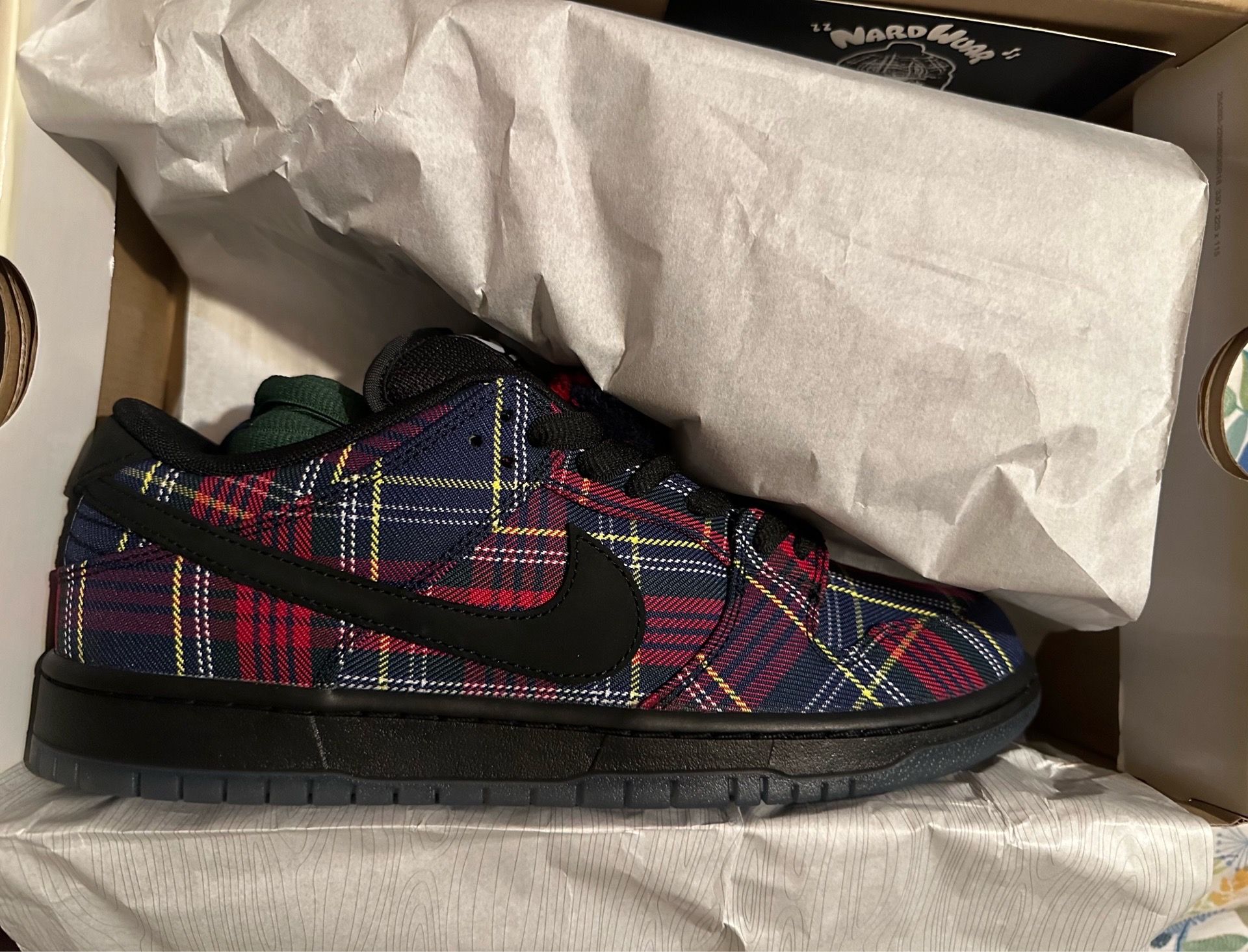 NEW 2025 NIKE SB DUNK LOW “Nardwaur Tam O Shanter Hat” Sz10