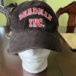 Vintage WWF Undertaker Deadman Inc Decade of Destruction Hat 90s Snapback Rare