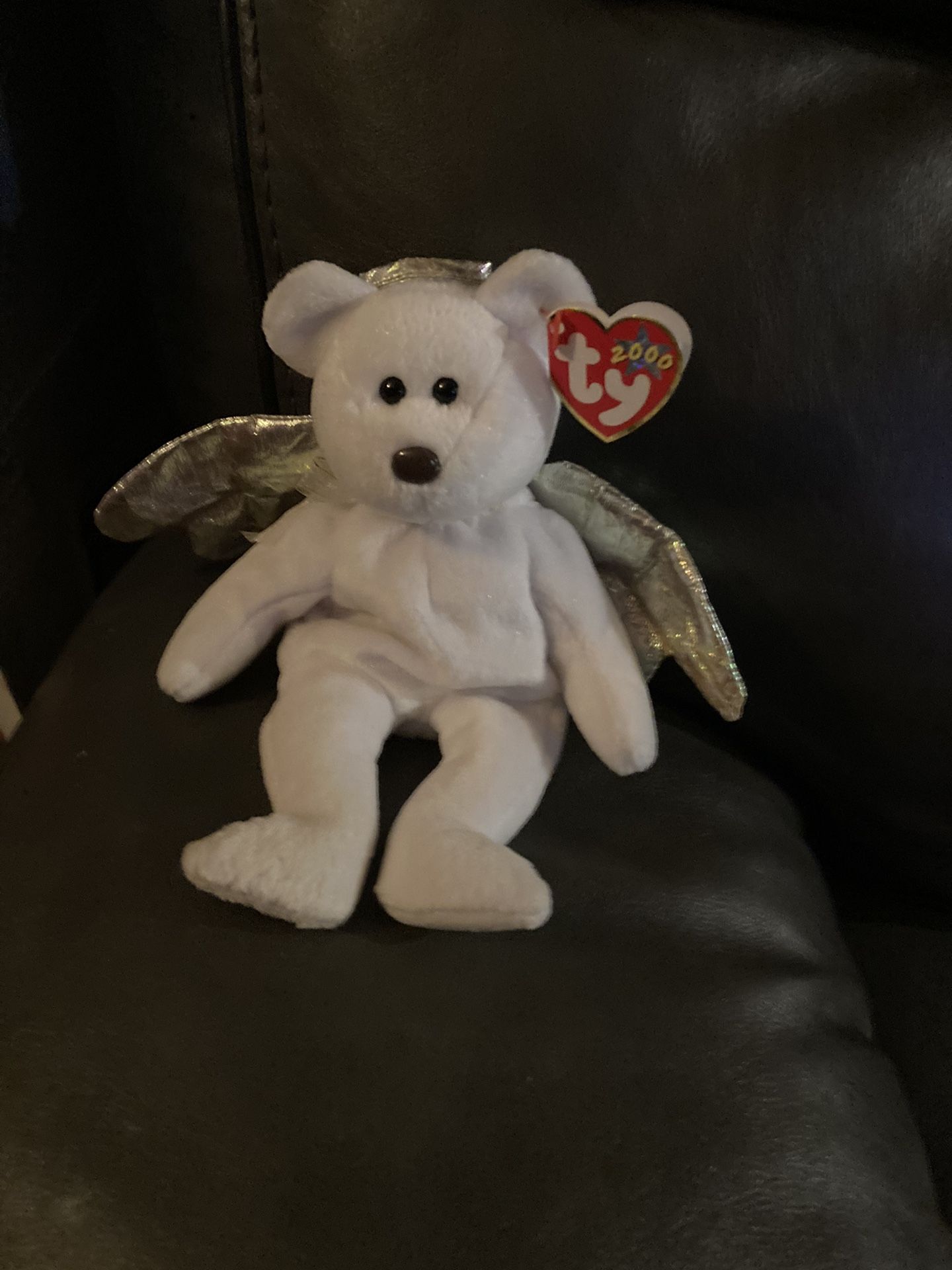 Rare Ty Halo II Angel Bear