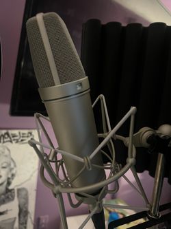 Neumann U87AI Condenser Microphone, Apollo + Studio Equipment
