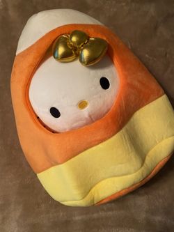 Hello Kitty Candy Corn Plushie