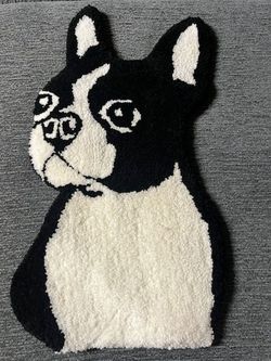 Frenchie Dog Rug from **210 Rugs**