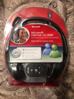 Microsoft LifeChat LX-3000 headset