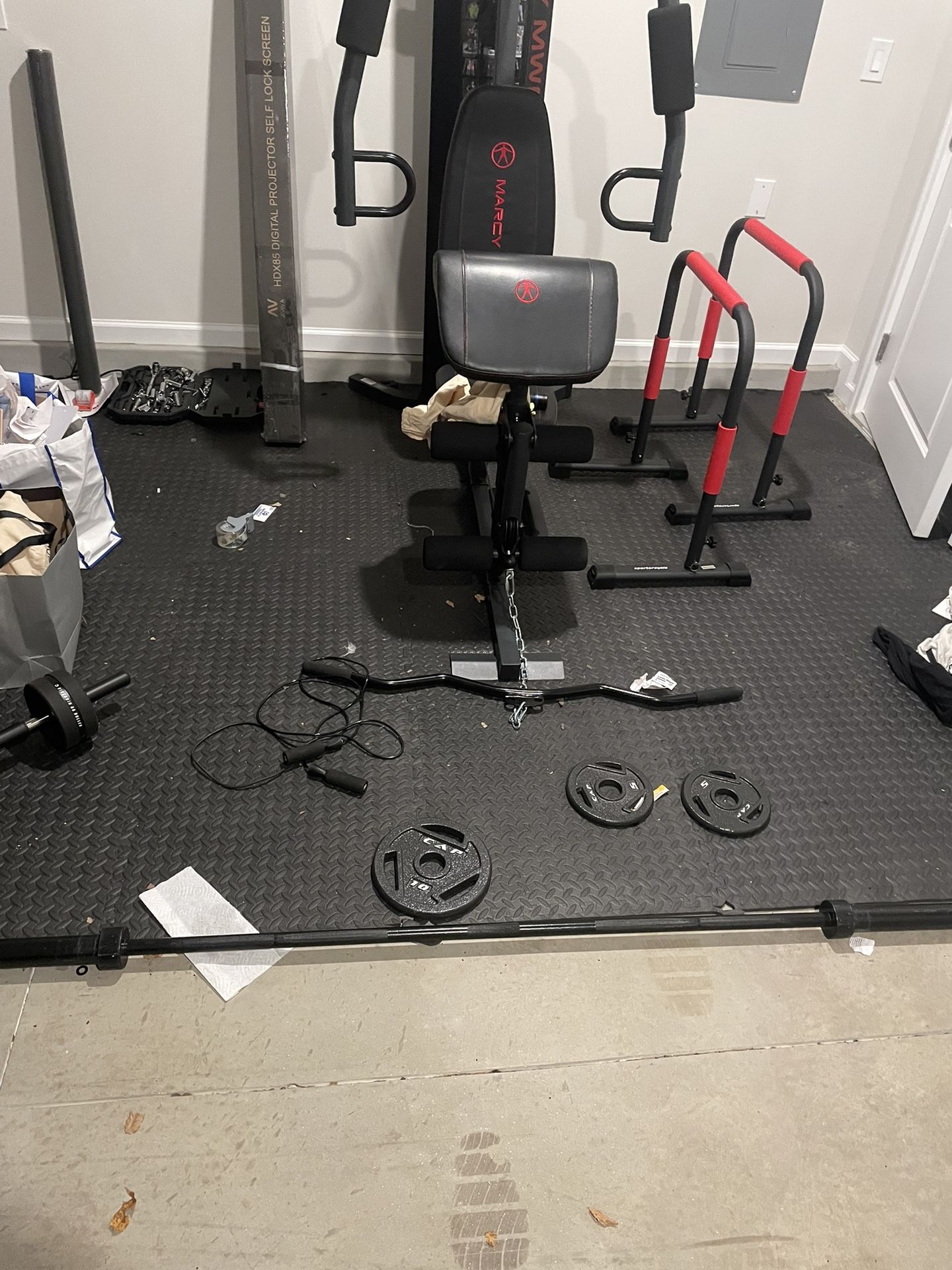 Gym Equipment Almost Brand New 