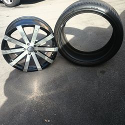 Good Condition 20-in Tires And Rims