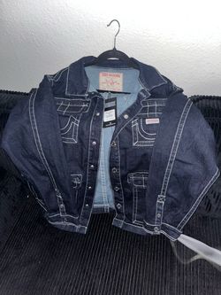 True Religion Dark Wash Denim Jacket