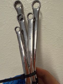 Matco Double End Box Wrench Set XL Long 5-pc