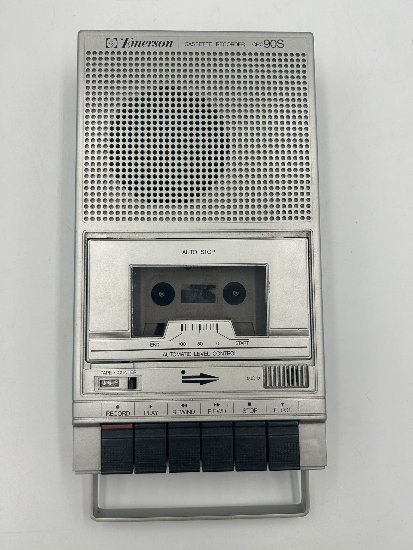 Emerson Cassette Recorder CRC90S Portable TESTED - WORKING