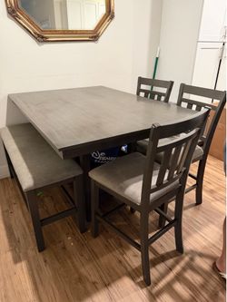 Grey table